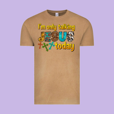 Vintage Tee im only talking jesus today