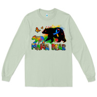 Matcha mama bear autism Long Sleeve Tee - Zillion Design Studio