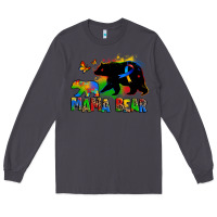 Smoke mama bear autism Long Sleeve Tee - Zillion Design Studio