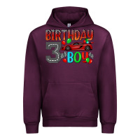 Mauve Wine birthday boy 3 Urban Hoodie - BundleAndBundleShop