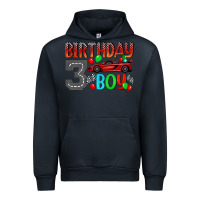 Navy birthday boy 3 Urban Hoodie - BundleAndBundleShop