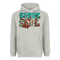 Moon Dust western gypsy soul horse roses serape aztec leopard Heavyweight Hoodie - Artiststas