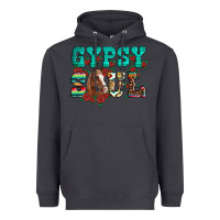 Smoke western gypsy soul horse roses serape aztec leopard Heavyweight Hoodie - Artiststas