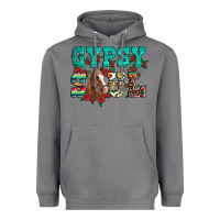 Storm western gypsy soul horse roses serape aztec leopard Heavyweight Hoodie - Artiststas