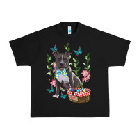 Black easter pitbull Urban Heavy Tee - RanaPortraitStore