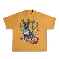 Peanut Butter easter pitbull Urban Heavy Tee - RanaPortraitStore