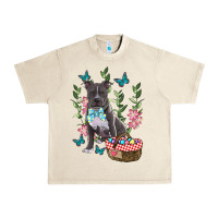 Sandshell easter pitbull Urban Heavy Tee - RanaPortraitStore