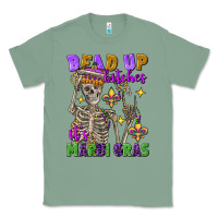 Sage bead up bitches it's mardi gras skeleton Classic Tee - FaDigitalArtStudio