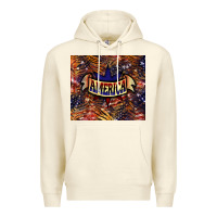 Sandshell tiger america Premium Hoodie - NancyCooperArtShop