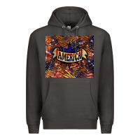 Smoke tiger america Premium Hoodie - NancyCooperArtShop