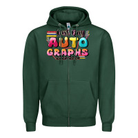 Sports Green last day autographs Zipper Hoodie - JahusDesignShop