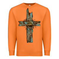 Carrot cross with thorn Premium Sweatshirt - BarkalooDesign