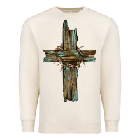 Sandshell cross with thorn Premium Sweatshirt - BarkalooDesign