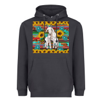 Smoke goats mom and baby sunflowers gemstones serape leopard glitter wooden Heavyweight Hoodie - Artiststas