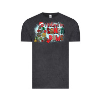 Vintage Black i believe in santa paws Vintage Tee - Zillion Design Studio
