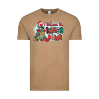Vintage Coffee i believe in santa paws Vintage Tee - Zillion Design Studio
