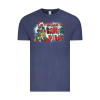 Vintage Denim i believe in santa paws Vintage Tee - Zillion Design Studio