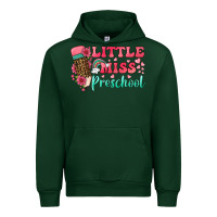 Forest Green little miss preschool Urban Hoodie - BundleAndBundleShop