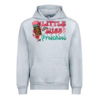 Heather Grey little miss preschool Urban Hoodie - BundleAndBundleShop