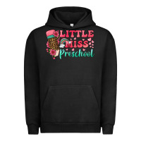 Pigment Black little miss preschool Urban Hoodie - BundleAndBundleShop