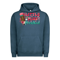 Pigment Midnight Navy little miss preschool Urban Hoodie - BundleAndBundleShop