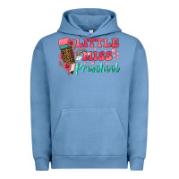Pigment Pebble Blue little miss preschool Urban Hoodie - BundleAndBundleShop