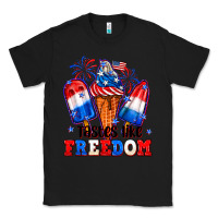 Black 4th of July ice creams tastes like freedom Classic Tee - Neo Western