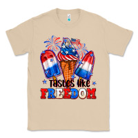 Mushroom 4th of July ice creams tastes like freedom Classic Tee - Neo Western