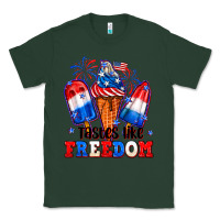 Sports Green 4th of July ice creams tastes like freedom Classic Tee - Neo Western