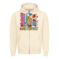 Sandshell booktrovert Zipper Hoodie - JahusDesignShop