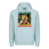 Blue Mist campfirescocktails Premium Hoodie - NancyCooperArtShop