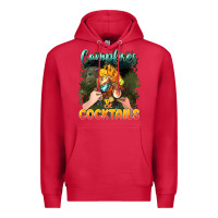 Cardinal campfirescocktails Premium Hoodie - NancyCooperArtShop