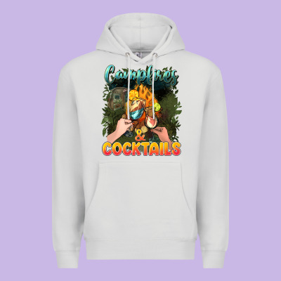 Campfirescocktails Premium Hoodie Designed By Nancycooperartshop