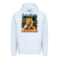 White campfirescocktails Premium Hoodie - NancyCooperArtShop