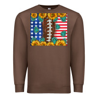 Chestnut American football and america Premium Sweatshirt - NancyCooperArtShop