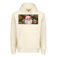 Sandshell christmas with santa Premium Hoodie - AdoDesignShop