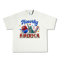 Pistachio howdy america western Urban Heavy Tee - texasbilliewilder