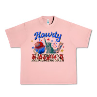 Salmon howdy america western Urban Heavy Tee - texasbilliewilder