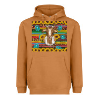 Meerkat goat sunflowers gemstones serape leopard glitter Heavyweight Hoodie - Artiststas