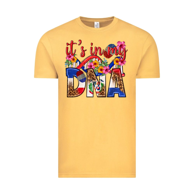 Its In My Dna Dominican Republic Vintage Tee by texasbilliewilder | Teevron