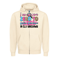 Sandshell i can go from zero to online detective in 2.5 seco Zipper Hoodie - JahusDesignShop