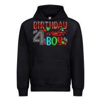Black birthday boy 4 Urban Hoodie - BundleAndBundleShop
