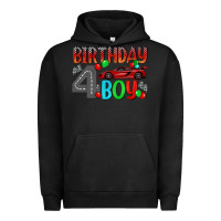 Pigment Black birthday boy 4 Urban Hoodie - BundleAndBundleShop