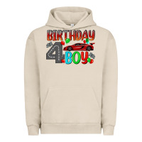 Pigment French Oak birthday boy 4 Urban Hoodie - BundleAndBundleShop