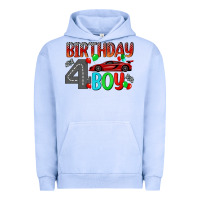 Pigment Grape Ice birthday boy 4 Urban Hoodie - BundleAndBundleShop
