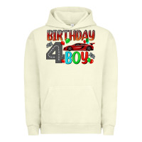 Pigment Pistachio birthday boy 4 Urban Hoodie - BundleAndBundleShop