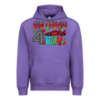 Tulip birthday boy 4 Urban Hoodie - BundleAndBundleShop