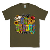 Army Green best bus driver ever Classic Tee - CowhideDigitalArt