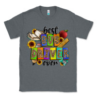 Charcoal Heather best bus driver ever Classic Tee - CowhideDigitalArt