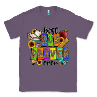 Lavender best bus driver ever Classic Tee - CowhideDigitalArt